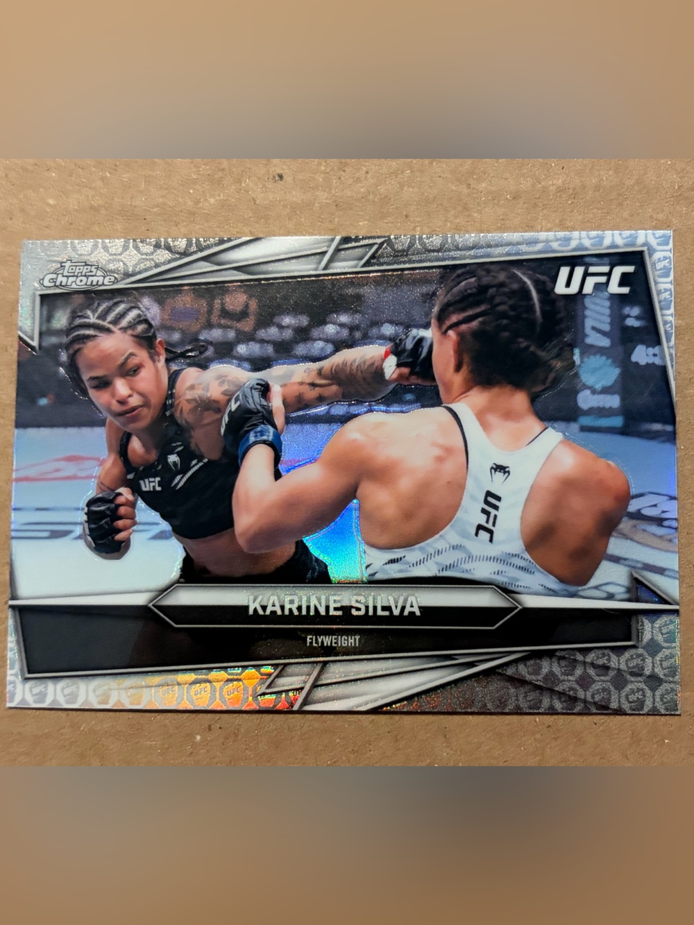 Karine Silva 2026 Topps Chrome MMA UFC Card